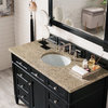 Brittany 48" Single Vanity Black Onyx, Cabinet Only (Top Not Included)