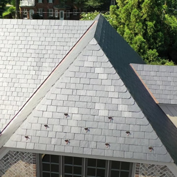 Downtown Richmond Residential Home - Unfading Black Natural Slate