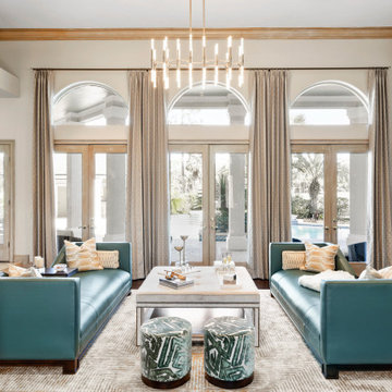 Golf Course Luxury Estate Great Room