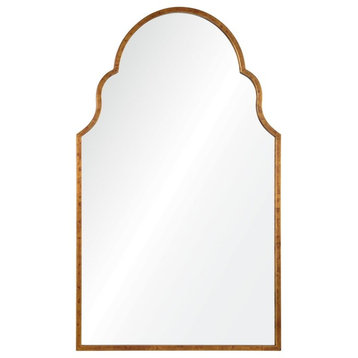 Simple Arch Mirror, Gold