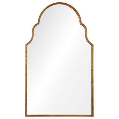 Simple Arch Mirror, Gold