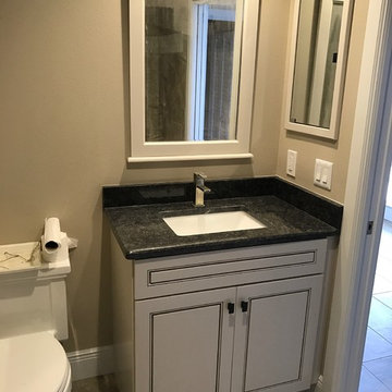 Diamond Reflections- Duvall Maple Grey Stone on Pearl
