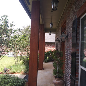 The McGrew Family 12x12x12 Porch Post Project