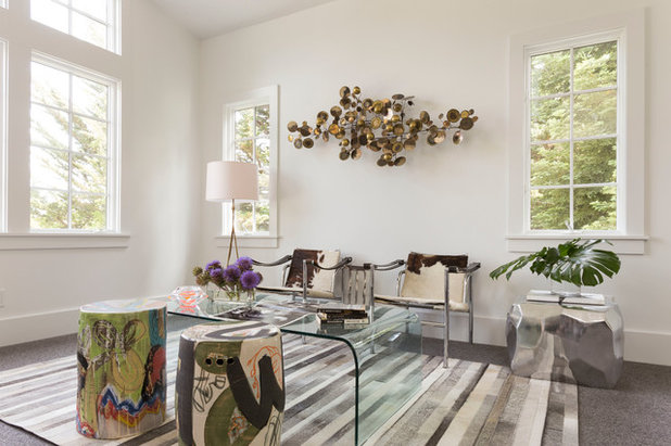 Современный Гостиная by Ann Lowengart Interiors