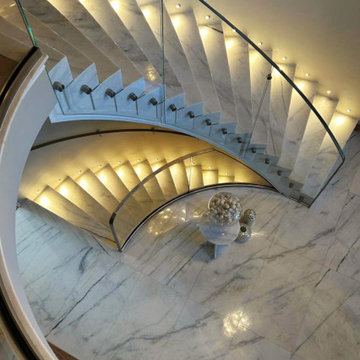 Dior White Marble