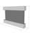 Sunrise Springs water fountain, Brown Marble, Stainless Steel, Square