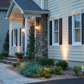 A Blend of Indoor and Outdoor Living Spaces in Midland Park, NJ
