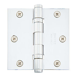 Emtek 3 1/2" x 3 1/2" with Square Corners Heavy Duty Ball Bearing - Products