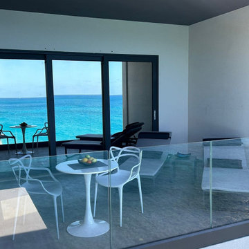 Interior Sliding Door View Towards Secondary Sea View Balcony