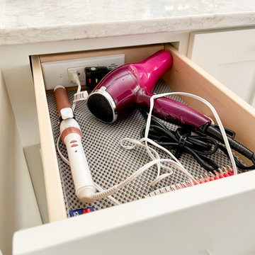 Bathroom Vanity In-Drawer Outlets