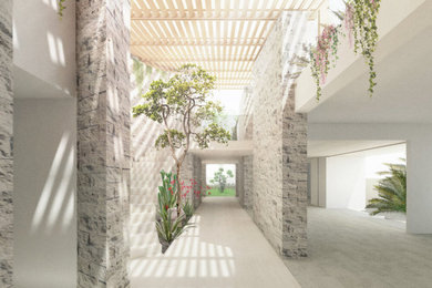Minimalist home design photo in Los Angeles