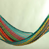 Thick Cord Mayan Hammock Nylon, Multicolor