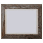 My Barnwood Frames - Cottonwood Rustic Barnwood Frame, 5"x7" - *PLEASE NOTE - Glass is included with frame sizes 16x20 or smaller. Larger sizes do not include glass due to the high risk of breakage in shipping.
