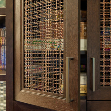 Interior Design Trends: Wire Mesh for Cabinetry