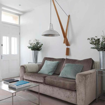 Eco-friendly Townhome Living Room