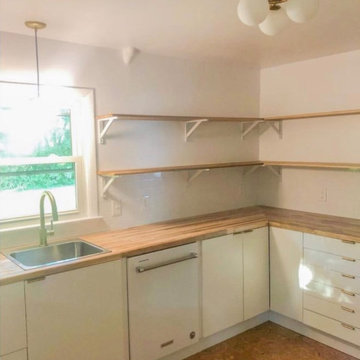 Scandinavian Minimalist Kitchen Remodel