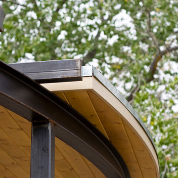 Steel + Wood Entry