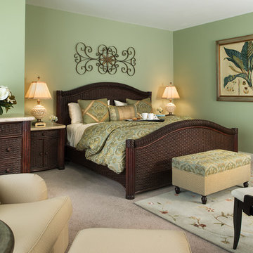 A soothing Master Bedroom on the coast of Delaware