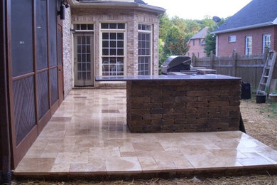 Elegant patio photo in Other