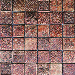 Maximo Glass Tile Etched C - Products