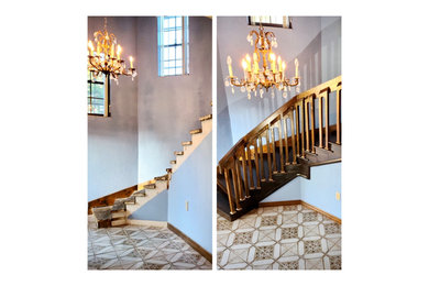 Stairs / Kitchen / Dinning