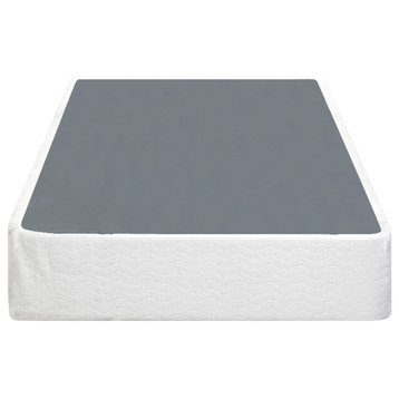 Lexicon Omax Full Size Mattress Foundation in White