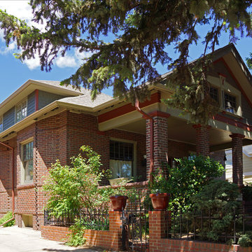 Craftsman Second Floor Addition with Complete Makeover