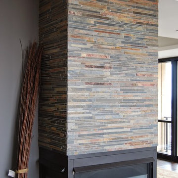 Slate Fireplace