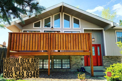 Minimalist deck photo in Denver