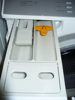 Miele w4842 detergent tray slipping out