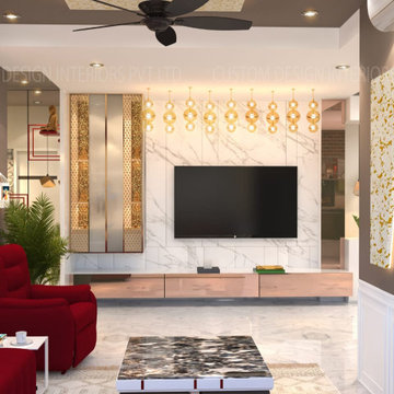 Elevate Your Living Space with Custom Design Interiors Pvt Ltd