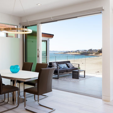 Santa Cruz Beach Front Property, Modern Malibu Style