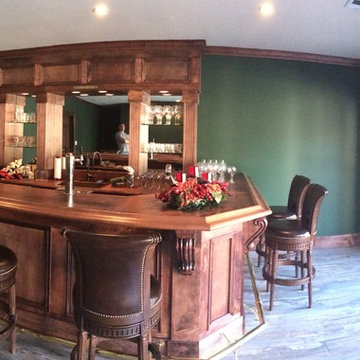 Proper Basement Bar for the Daltons