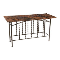 Prescott Console Table by Stone County Ironworks - Side Tables And End Tables