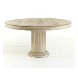 Column Pedestal Dining Table - Dining Tables