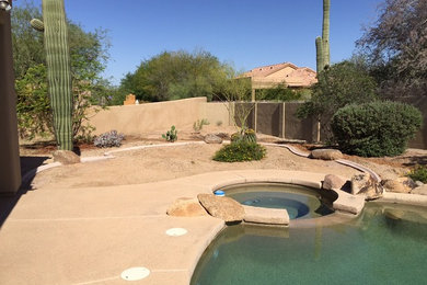 This is an example of a landscaping in Phoenix.