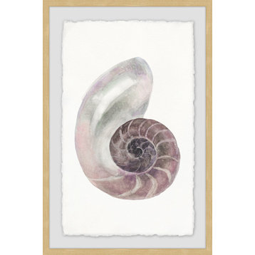 "Usual Shell" Framed Painting Print, 8"x12"