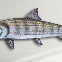 18" Bonefish Wall Mount - Home Decor