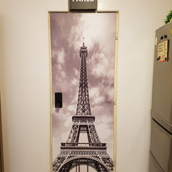 &ldquo;Paris Eiffel Tower" Bomb Shelter Door Art - Home Accessories & Decor