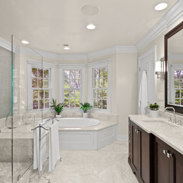 Extraordinary transitional home renovation