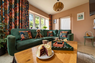Living room in Hampshire.