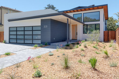 Inspiration for a modern exterior home remodel in Other