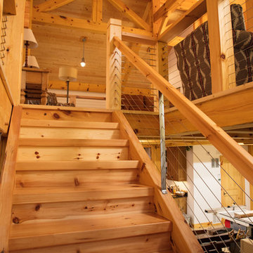 Timber frame Man Cave-Party Barn