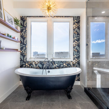 Master Bathroom with Steam Shower