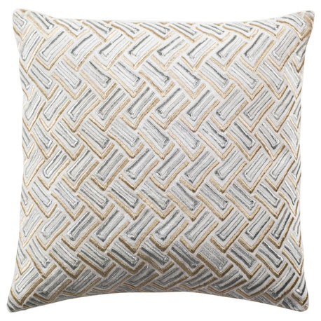 Safavieh Metallic Pillow, 20"x20"