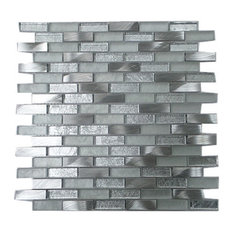 2x2 Gl Mosaic Tile Techieblogie Info Contemporary Metal Look Mosaic Tiles For Your Home Houzz