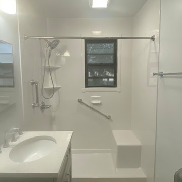 Full Bathroom Remodel: Shower, Flooring, Tile