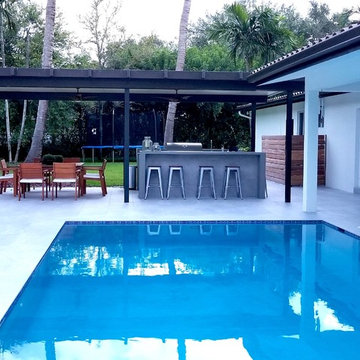Contemporary Full Patio Remodel
