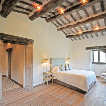 Villa di pietra nelle colline umbre