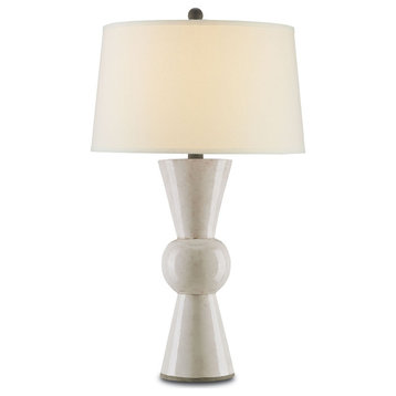 Upbeat White Table Lamp